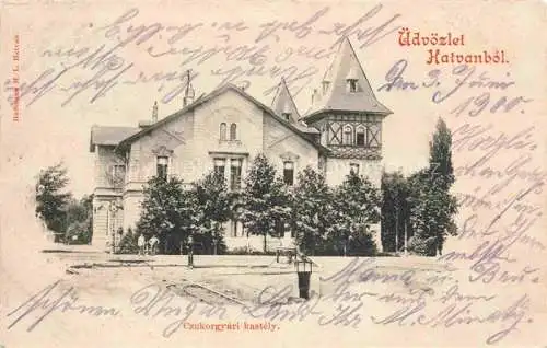 AK / Ansichtskarte Hatvan HU Czukorgyári kastély Schloss der Zuckerfabrik