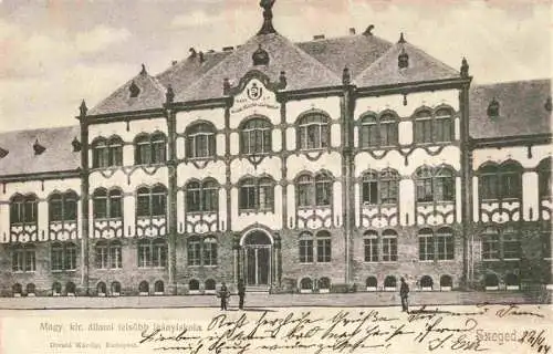 AK / Ansichtskarte SZEGED HU Magy. kir. állami felsoebb leányiskola Schule