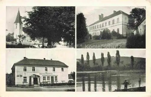 AK / Ansichtskarte Horsice PLZEN Pilsen CZ Teilansichten Kirche