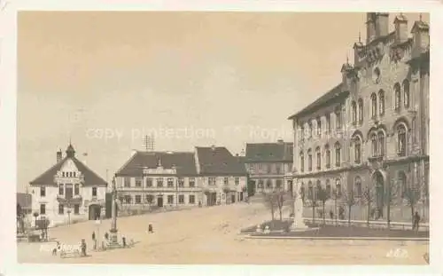AK / Ansichtskarte Nepomuk Pomuk CZ Stadtplatz Zentrum