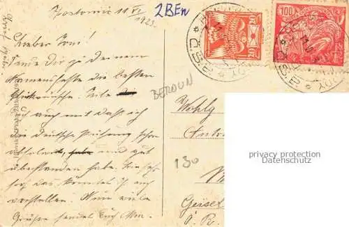 AK / Ansichtskarte Hostomice pod Brdy Hostomitz Berouna Beroun Beraun CZ Teilansicht