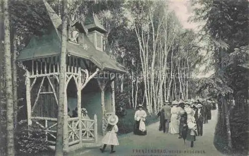 AK / Ansichtskarte Franzensbad Boehmen FRANTISKOVY LAZNE CZ Hexen-Haeuschen