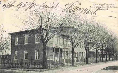 AK / Ansichtskarte Eppendorf  HAMBURG Neues allgemeines Krankenhaus Pavillon 56