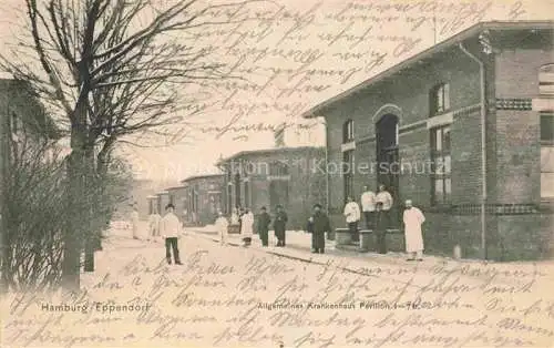 AK / Ansichtskarte Eppendorf  HAMBURG Allgemeines Krankenhaus Pavillon 1 - 7 b