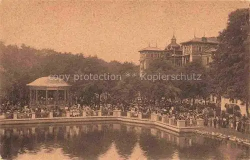 AK / Ansichtskarte DRESDEN Elbe Zoologischer Garten Neuer Teich Konzertplatz Musikpavillon