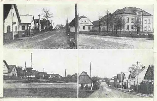AK / Ansichtskarte Neustadt Nove Mesto Chlumetz Zidlina Chlumec Cidlinou CZ Teilansichten Hauptstrasse