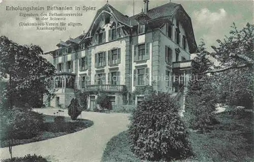AK / Ansichtskarte SPIEZ Thunersee BE Erholungsheim Bethanien