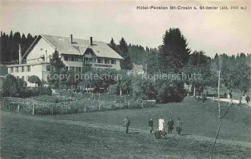 AK / Ansichtskarte St Imier Courtelary BE Hôtel Pension Mt. Crosin