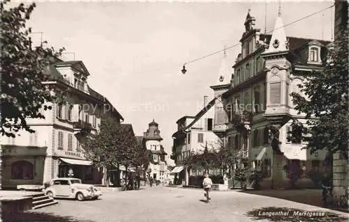 AK / Ansichtskarte LANGENTHAL BE Marktgasse