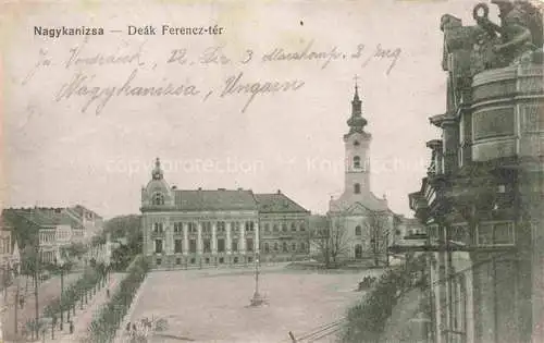 AK / Ansichtskarte Nagykanizsa Nagy-Kanizsa HU Deák Ferencz-tér Platz Zentrum