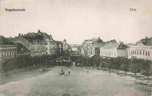 AK / Ansichtskarte Nagykanizsa Nagy-Kanizsa HU Foeút Hauptstrasse Platz