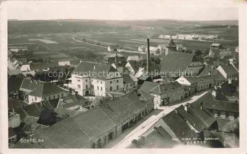 AK / Ansichtskarte Sobeslav Sobeslau Sobieslau CZ Stadtpanorama