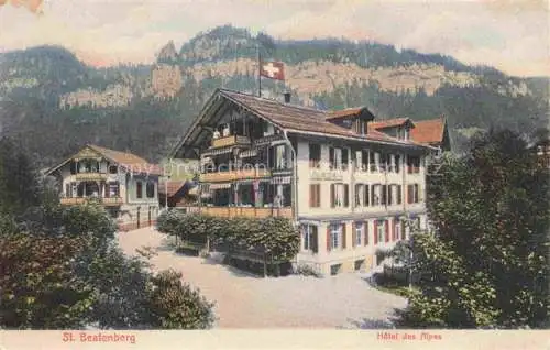 AK / Ansichtskarte St Beatenberg BE Hôtel des Alpes