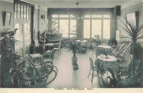 AK / Ansichtskarte Goldiwyl Goldiwil Thun BE Hôtel Waldpark Halle