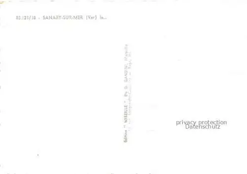 AK / Ansichtskarte SANARY-SUR-MER 83 Var Vue partielle