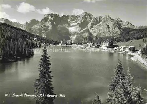 AK / Ansichtskarte Sorapis Lago di Misurina Cortina d Ampezzo IT Panorama