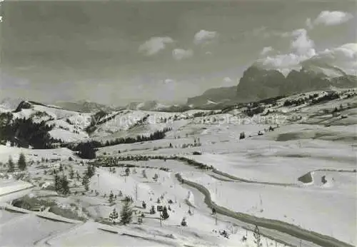 AK / Ansichtskarte Alpe di Siusi Seiseralm Trentino IT Panorama dall Eurotel