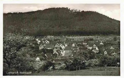 AK / Ansichtskarte Bernbach Bad Herrenalb BW Panorama Luftkurort