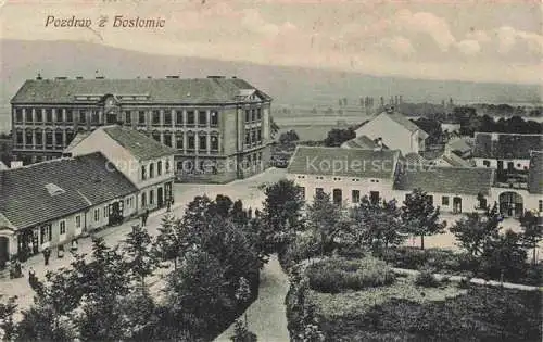 AK / Ansichtskarte Hostomic Hostomice pod Brdy Hostomitz Berouna Beroun Beraun CZ Teilansicht