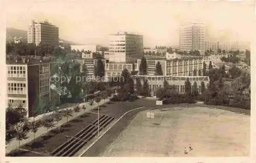 AK / Ansichtskarte ZLIN Gottwaldov CZ Bata-Werke Fabrik Industrie