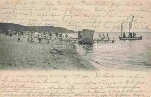 AK / Ansichtskarte Timmendorfer Strand Timmendorferstrand Timmendorf Strandleben