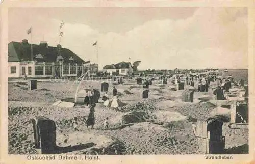 AK / Ansichtskarte DAHME  Ostseebad Holstein Strandleben