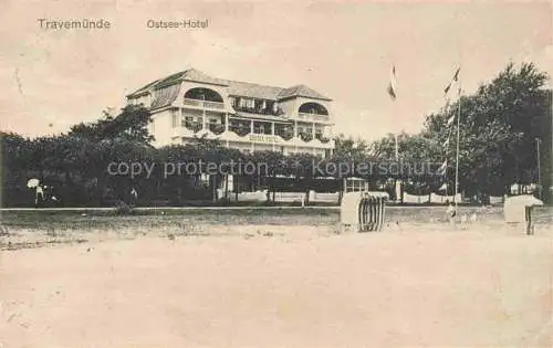 AK / Ansichtskarte TRAVEMueNDE Ostseebad Ostsee-Hotel Strand