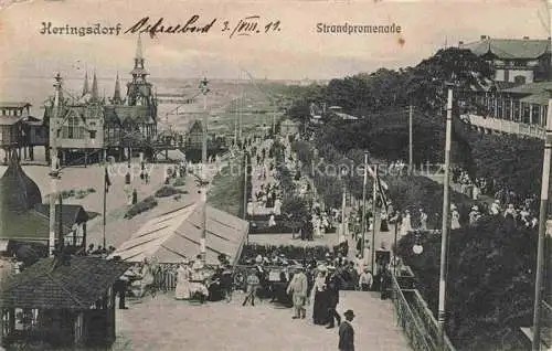 AK / Ansichtskarte HERINGSDORF  Ostseebad Usedom Strandpromenade