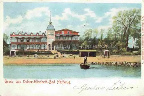 AK / Ansichtskarte HAFFKRUG SCHARBEUTZ Ostseebad Ostsee-Elisabeth-Bad Strand