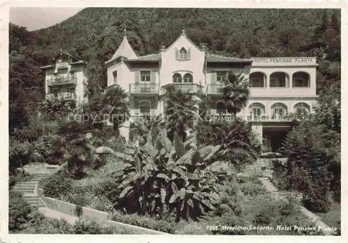 AK / Ansichtskarte Orselina Locarno TI Hotel Pension Planta