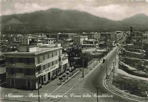 AK / Ansichtskarte Cassino Frosinone Lazio IT Nuove Palazzine e Corso della Repubblica