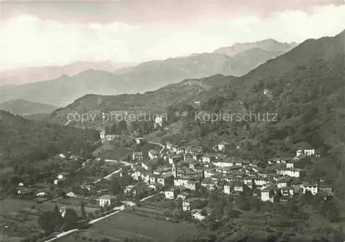 AK / Ansichtskarte Novaggio Lugano TI Fliegeraufnahme