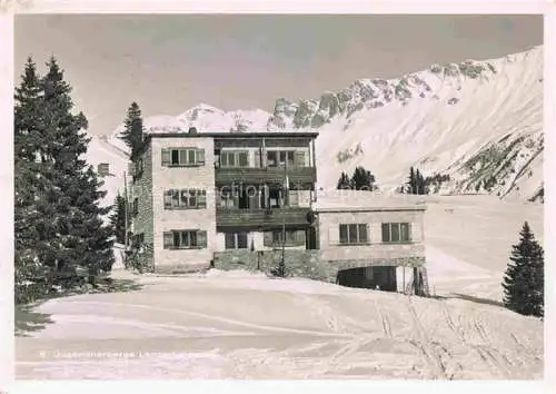 AK / Ansichtskarte Lenzerheide GR Jugendherberge Winterlandschaft