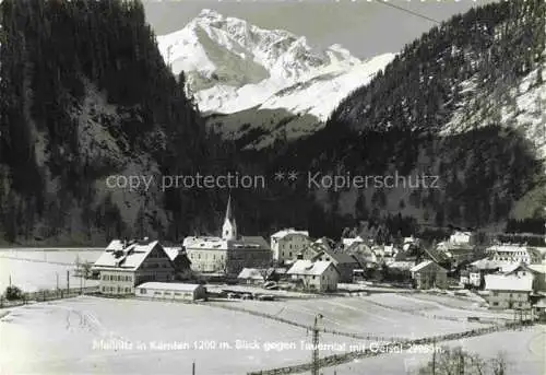 AK / Ansichtskarte Mallnitz Tauernbahn Kaernten AT Tauerntalblick mit Geisel
