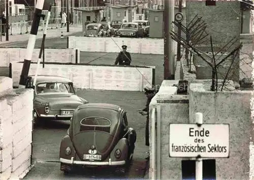 AK / Ansichtskarte BERLIN Grenzuebergang Chausseestrasse