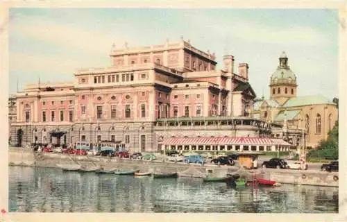 AK / Ansichtskarte STOCKHOLM  Sweden Kungl. Operan och Jakobs kyrka