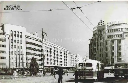 AK / Ansichtskarte Bucuresti Bukarest Bucaresti RO B-dul Gh. Duca
