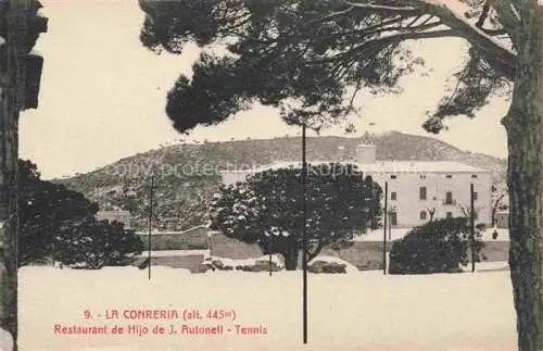 AK / Ansichtskarte La Conreria BARCELONA Cataluna ES Restaurant de Jijo de Autonell Tennis