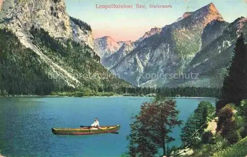 AK / Ansichtskarte Leopoldsteinersee Eisenerz Steiermark AT Panorama