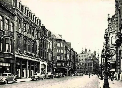 AK / Ansichtskarte LOUVAIN  Loewen Leuven Belgie Avenue des Alliès et Hôtel de Ville