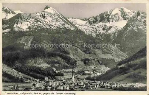 AK / Ansichtskarte Hofgastein Bad Gastein AT Thermalbad Hofgastein mit den Tauern