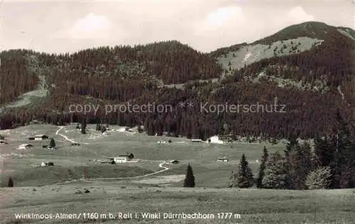 AK / Ansichtskarte Reit Winkl Winklmoos Almen Duerrnbachhorn