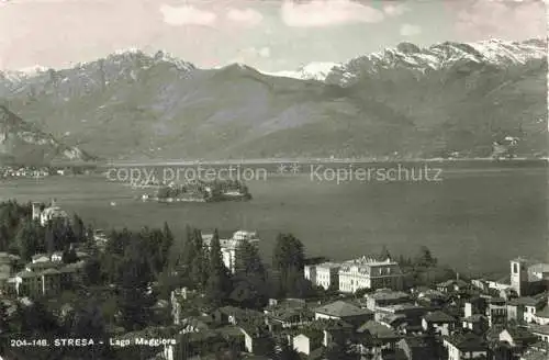AK / Ansichtskarte Stresa Borromeo Lago Maggiore IT Panorama