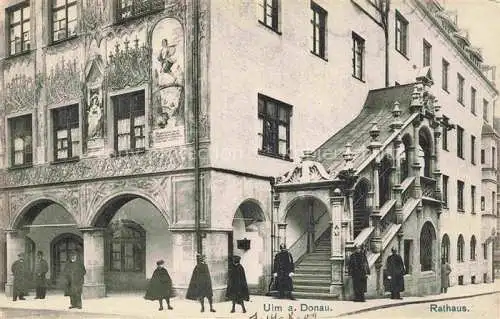AK / Ansichtskarte ULM  Donau Rathaus