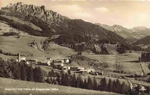 AK / Ansichtskarte Jungholz Ausserfern Tirol AT mit Sorgschrofen
