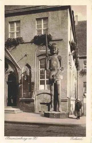 AK / Ansichtskarte BRANDENBURG  HAVEL Der Roland