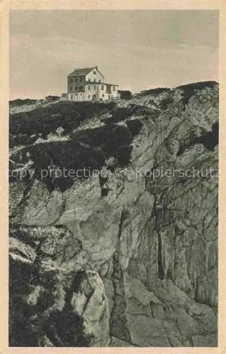 AK / Ansichtskarte Stoehrhaus 1894m Untersberg Zwiesel Bayern Panorama