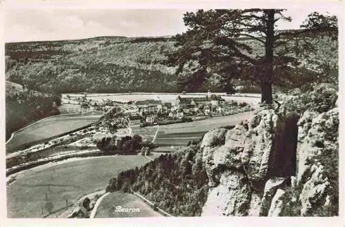 AK / Ansichtskarte Beuron Donautal Panorama mit Kloster