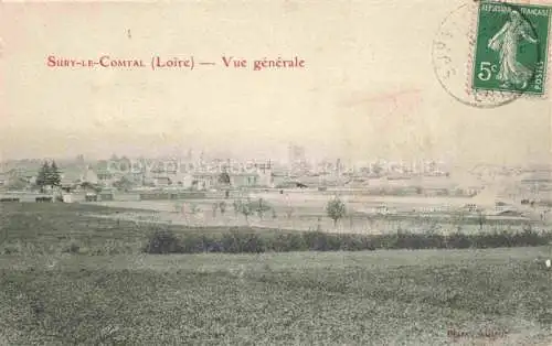 AK / Ansichtskarte Sury-le-Comtal Montbrison 42 Loire Vue generale 