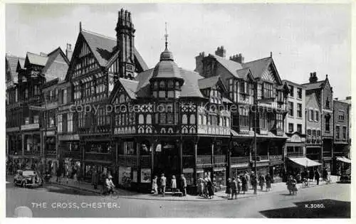 AK / Ansichtskarte CHESTER  Cheshire UK The Cross